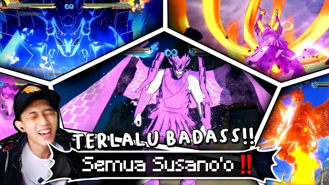 Review SEMUA Susano'o di Game NARUTO Ultimate Ninja STORM 4!!😱🔥!! Reaction Naruto