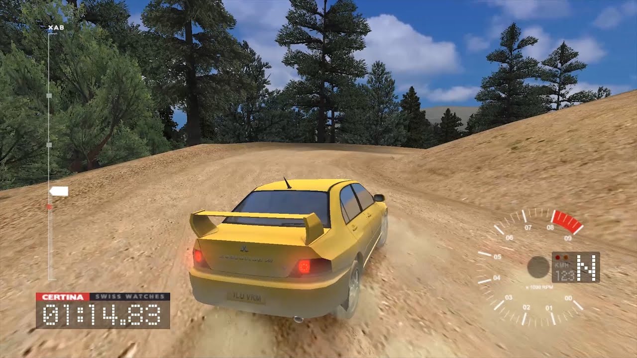 Mitsubishi Lancer EVO VII - USA Stage 5 ¦ Colin McRae Rally 3 PC [Silent Patch]