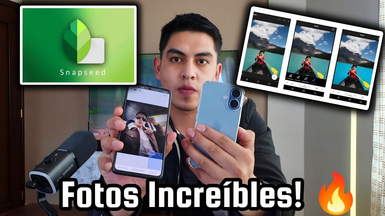 La mejor app para editar fotos en tu móvil 2025/ Aplicación Gratis para editar fotos Pro