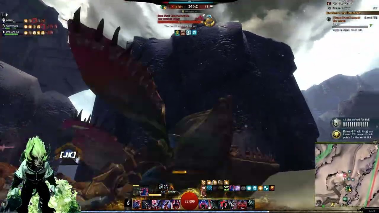GW2 [JK] WvW Duo Roaming with Aozerr #3