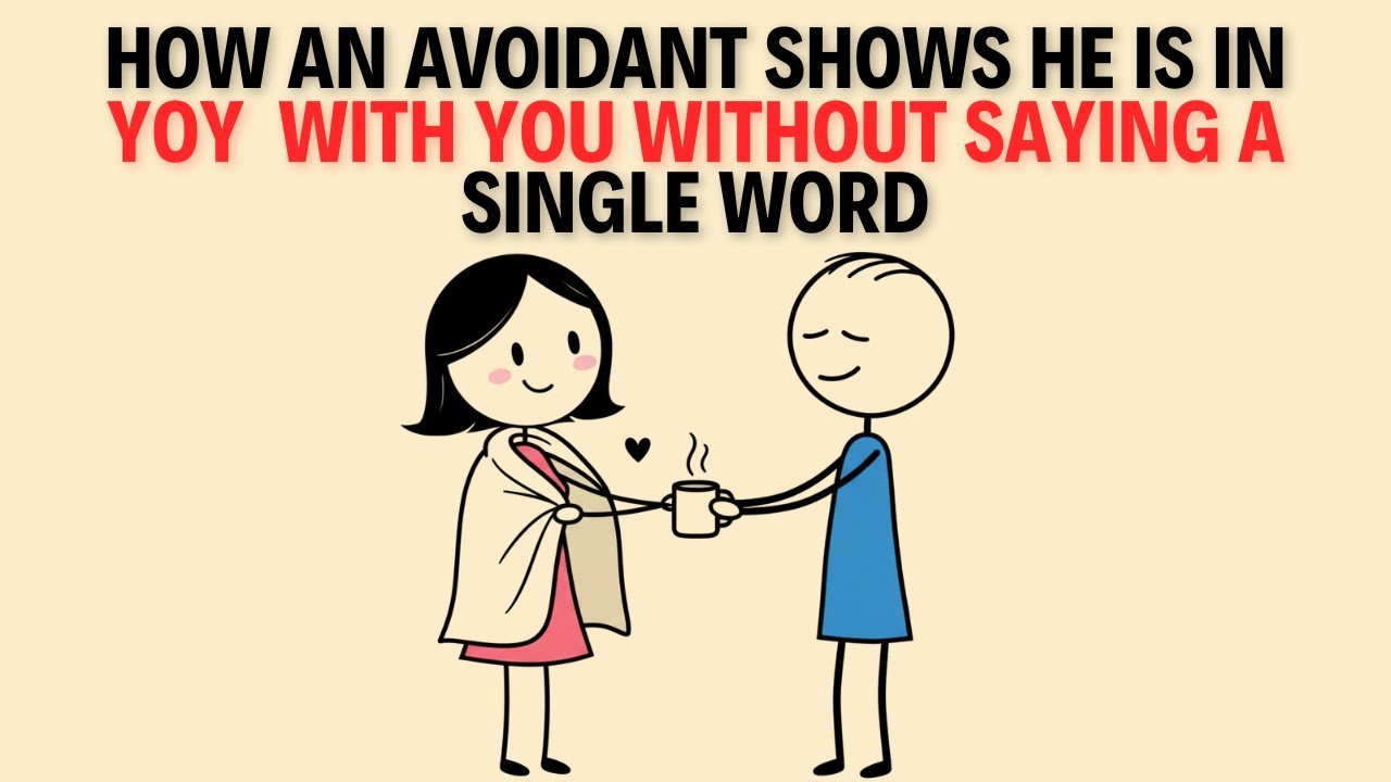 How an Avoidant Shows He is In LOVE WITH YOU without Saying a Single Word | Carl Jung