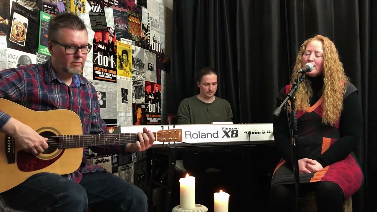 Imagine (John Lennon) - ACOUSTIC COVER - A Song A Day by Ann & McBryan ft. Janus Nørgaard Tøndering