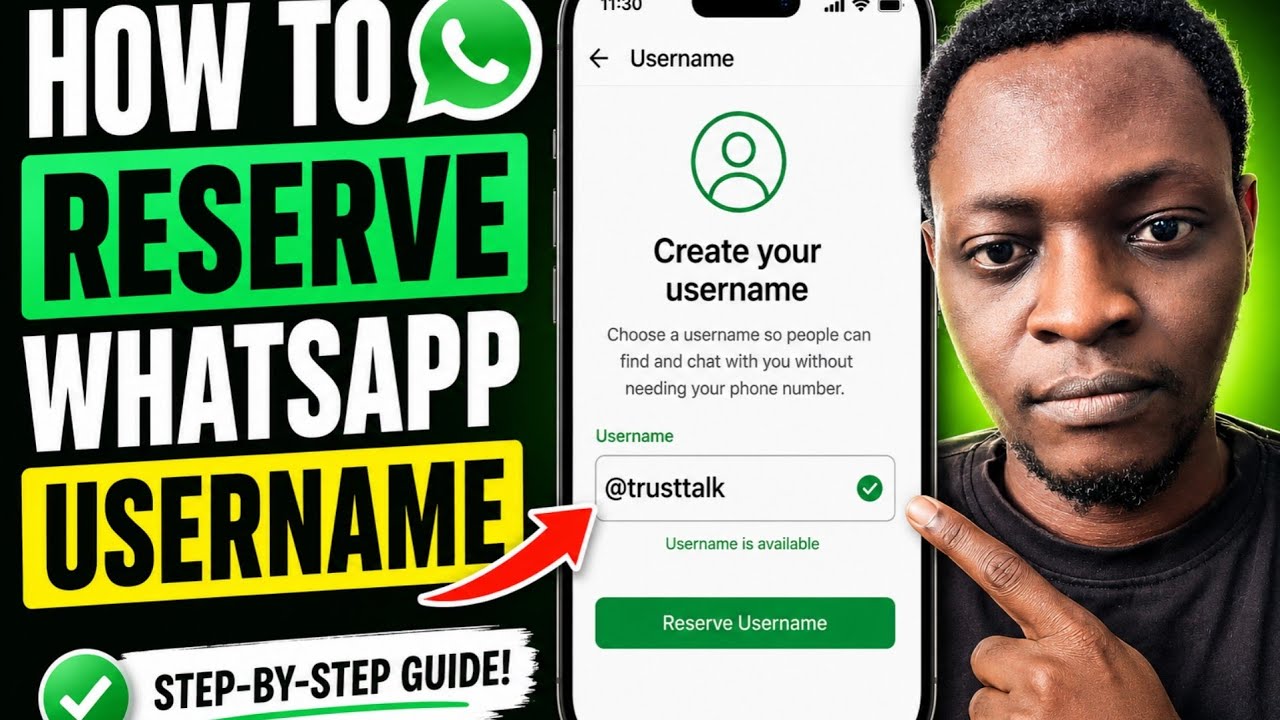 How To Reserve Whatsapp Username