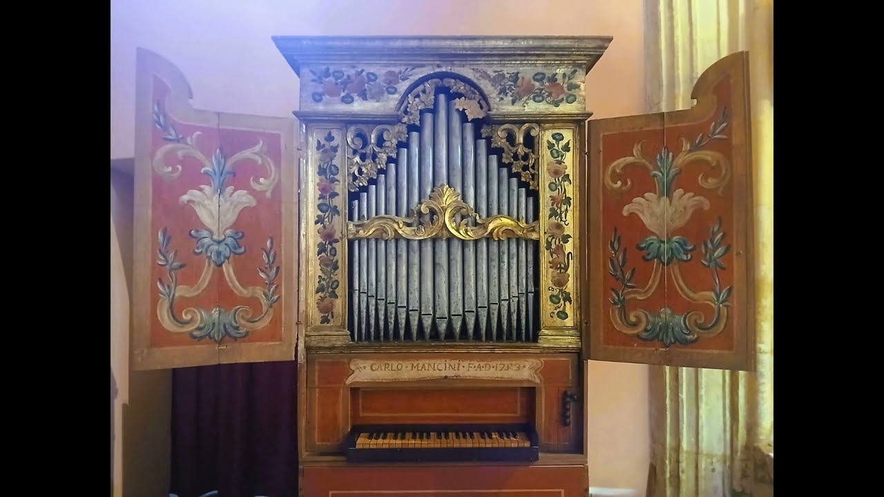 Órgano Carlo Mancini (1753, Tuili) - Antonio Valente: Versi spirituali sopra il RE