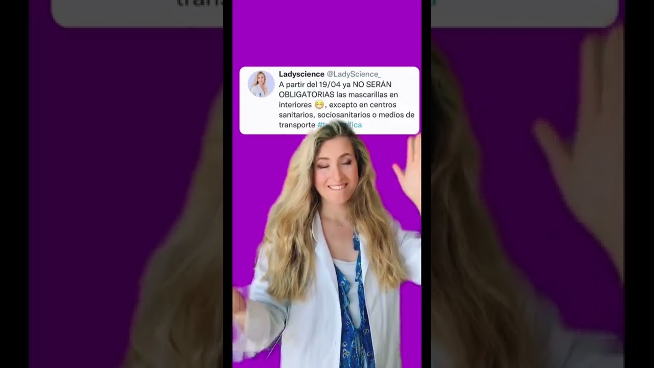 Todo esto ha pasado r&aacute;pido gracias a la ciencia #tucientifica