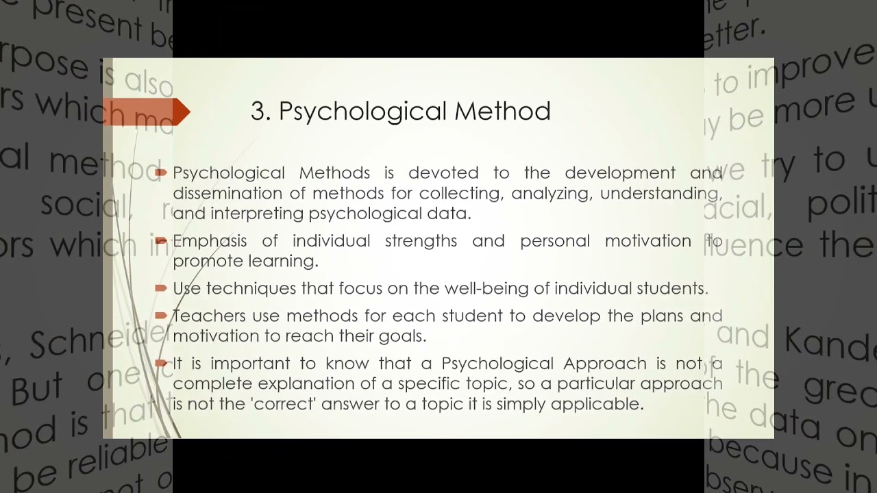 Methods and Approaches of Comparative Education