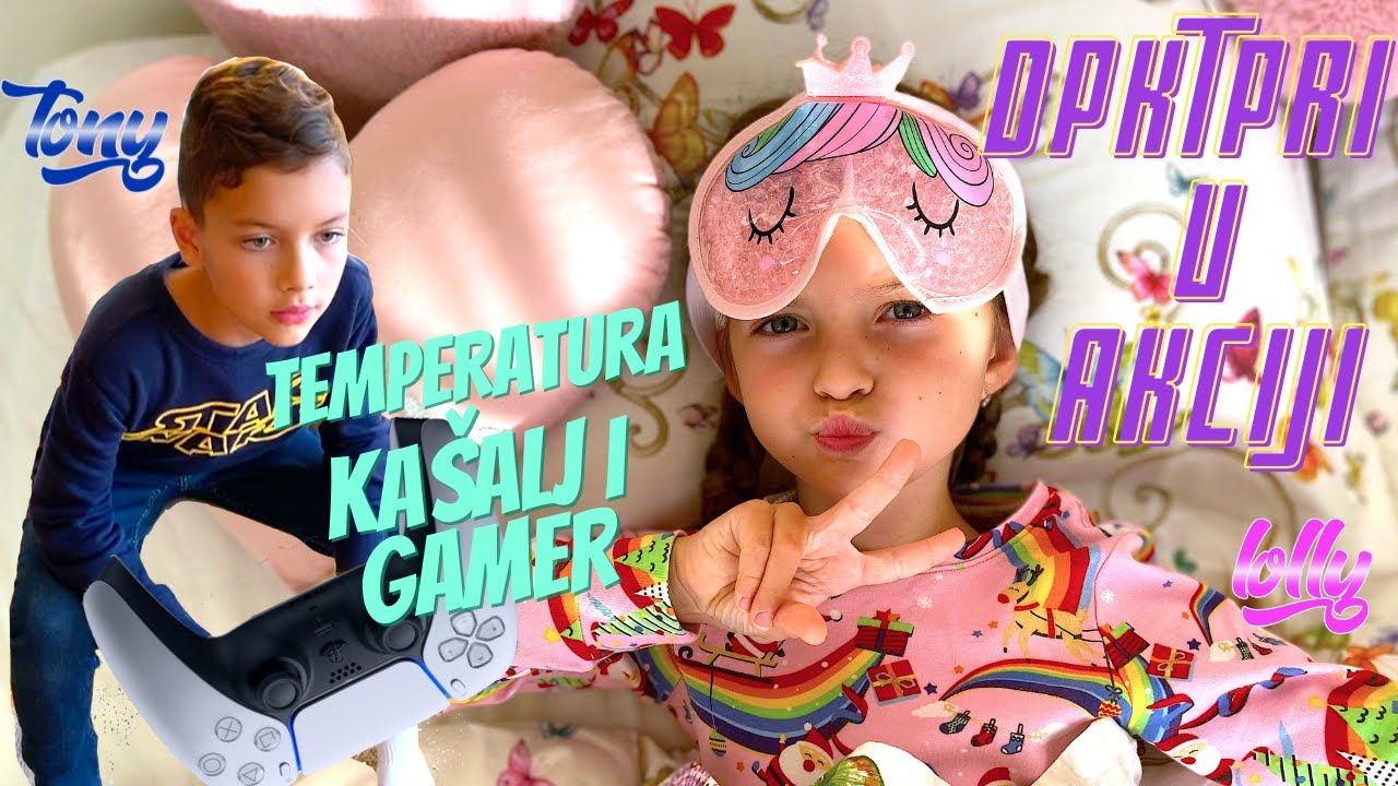 LOLI je BOLESNA i ništa ne sluša! TONI je postao DOKTOR!
