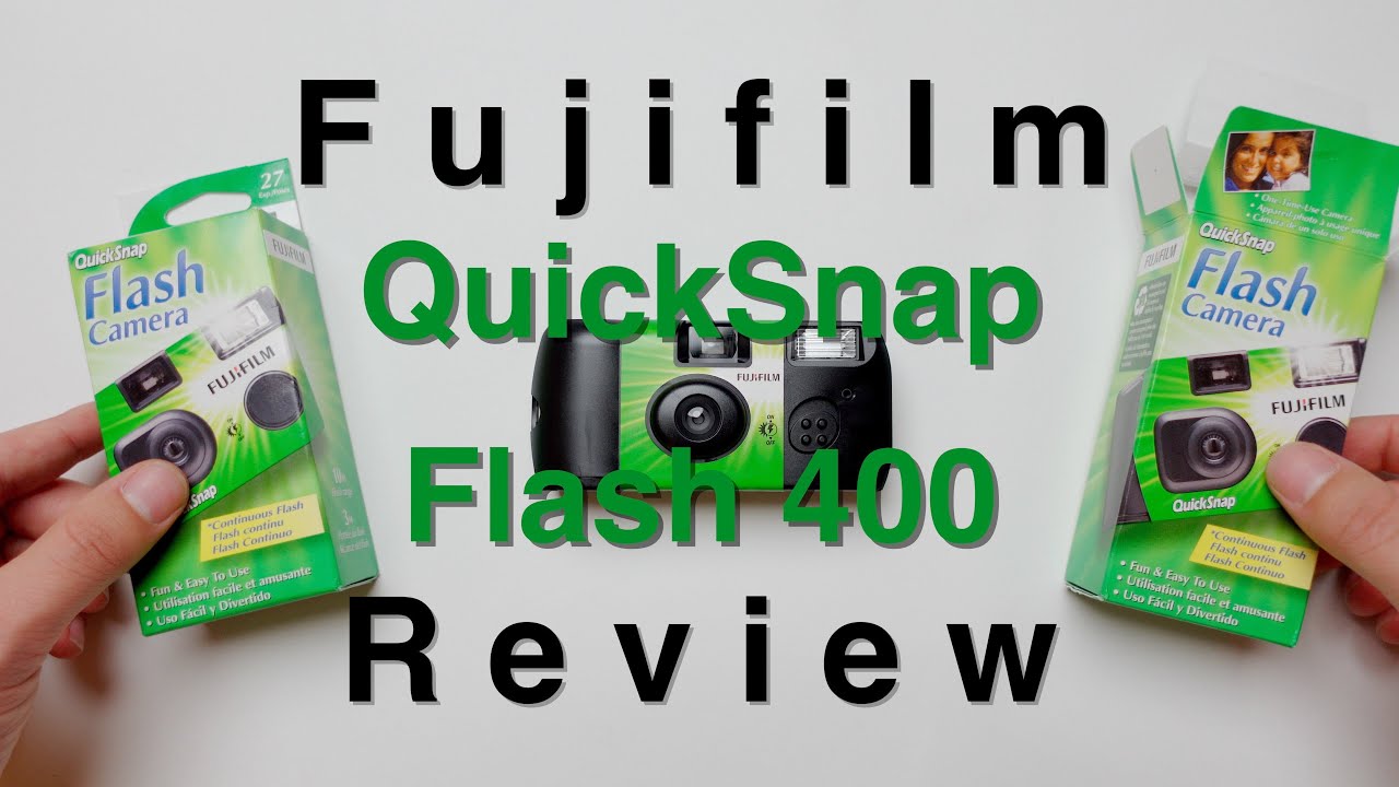 Одноразовая камера Fujifilm QuickSnap 400 для уличной фотографии