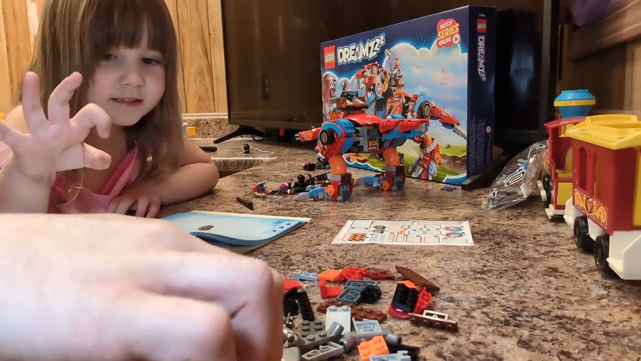Dreamzzz Robotic Dinosaur Lego Build Part 3 @NickandMarBuildIt @LEGO 