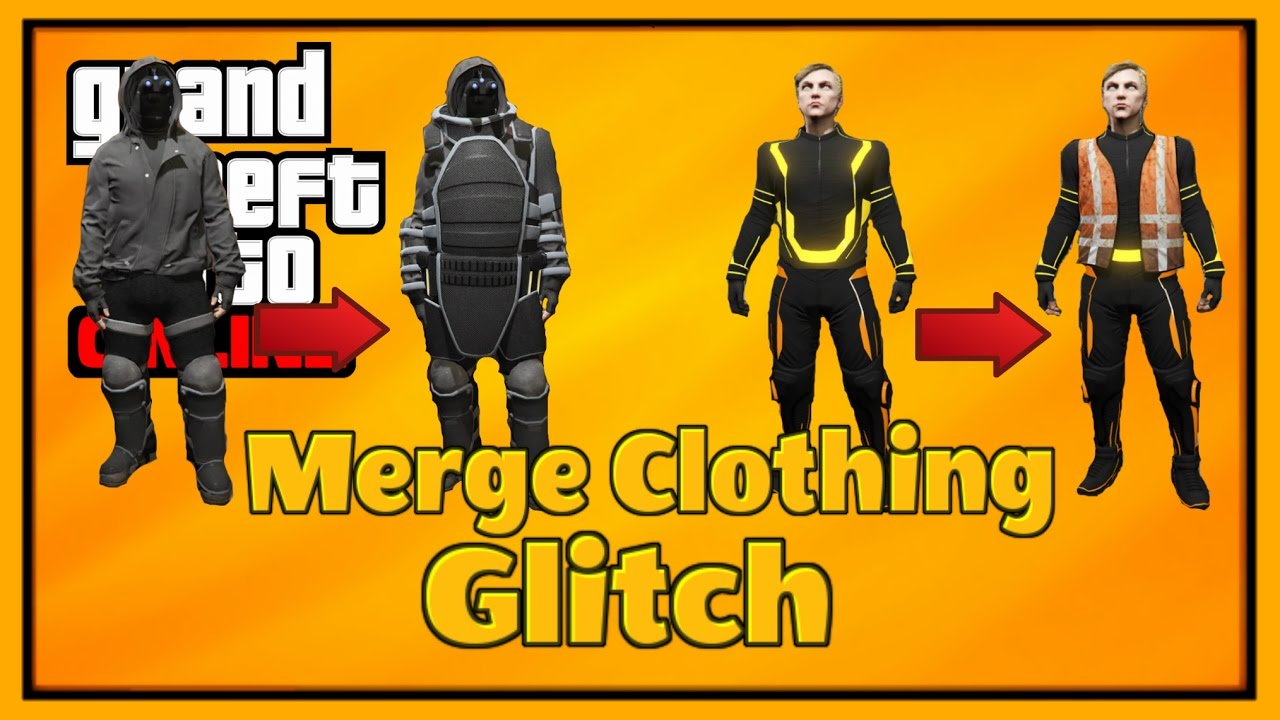 GTA Online | *Patched* Merge Clothing Glitch + Transfer Any Top To Any Outfit