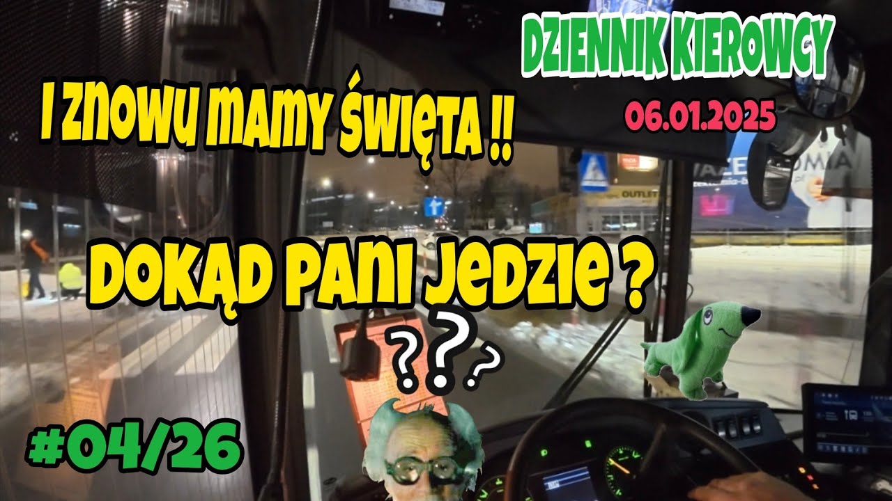 06.01.2026 I ZNOWU MAMY ŚWIĘTA! DOKĄD  PANI JEDZIE? 