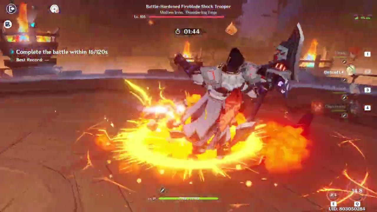 Diluc Shield Skip & Stunlock Shock Trooper Attempt | 6.3 Stygian Onstlaught | Genshin Impact