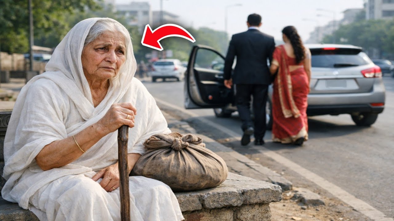 निर्दयी बेटे-बहू ने बीमार माँ को सड़क पर छोड़ा, फिर भगवान ने ऐसा इंसाफ किया कि सब हैरान रह गए