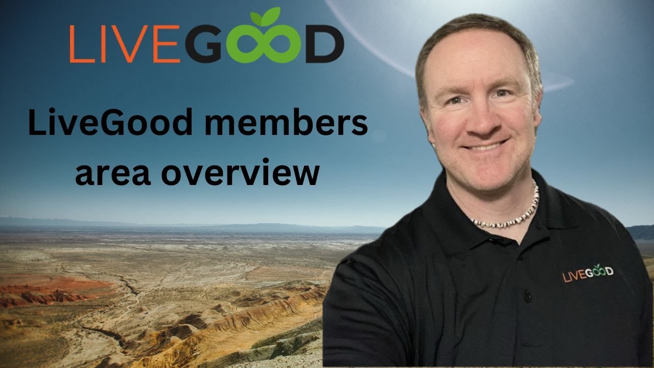 How to LiveGood members area overview