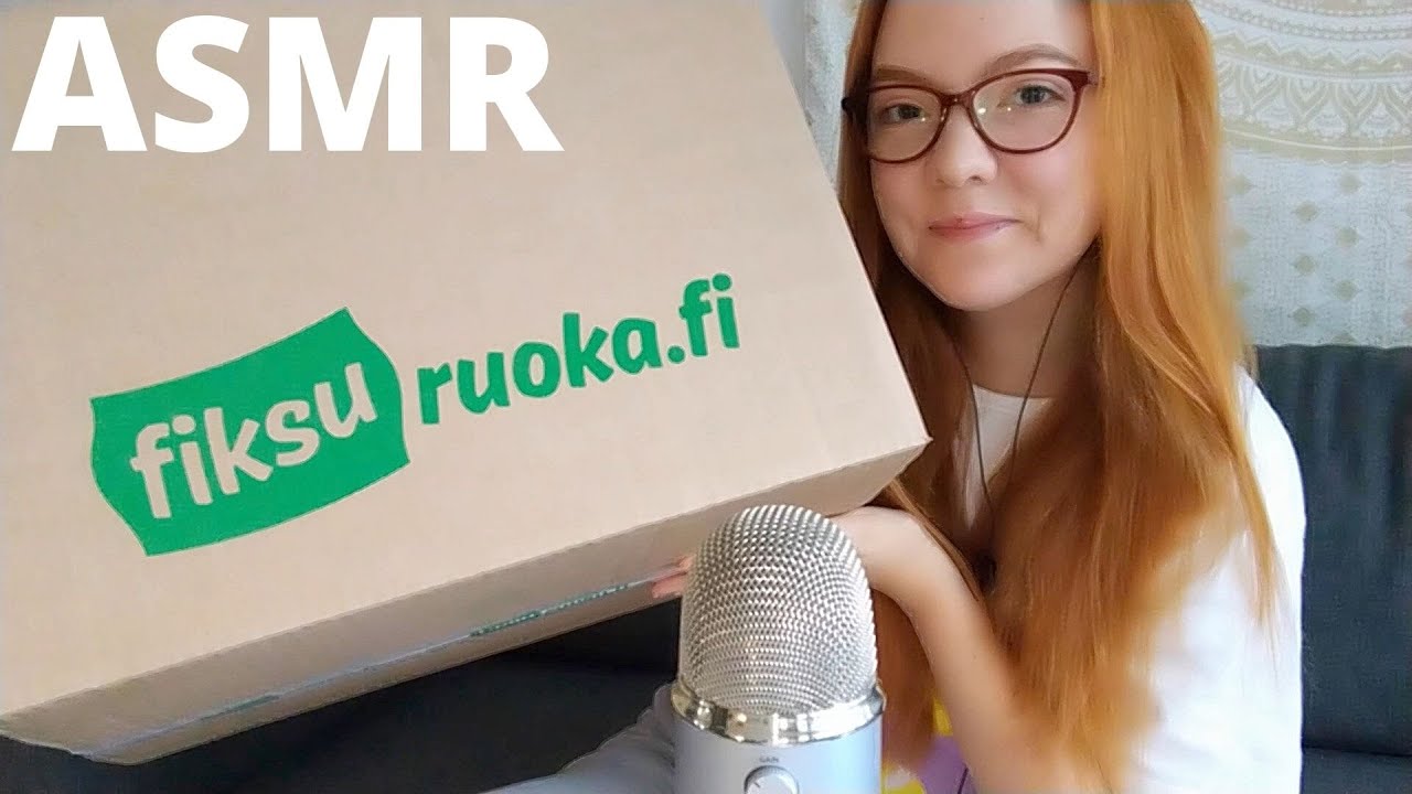 ASMR SUOMI // Fiksu ruoka esittely // Kuiskailu, rapina & naputtelu // Whispers, crinkle sounds 🥰