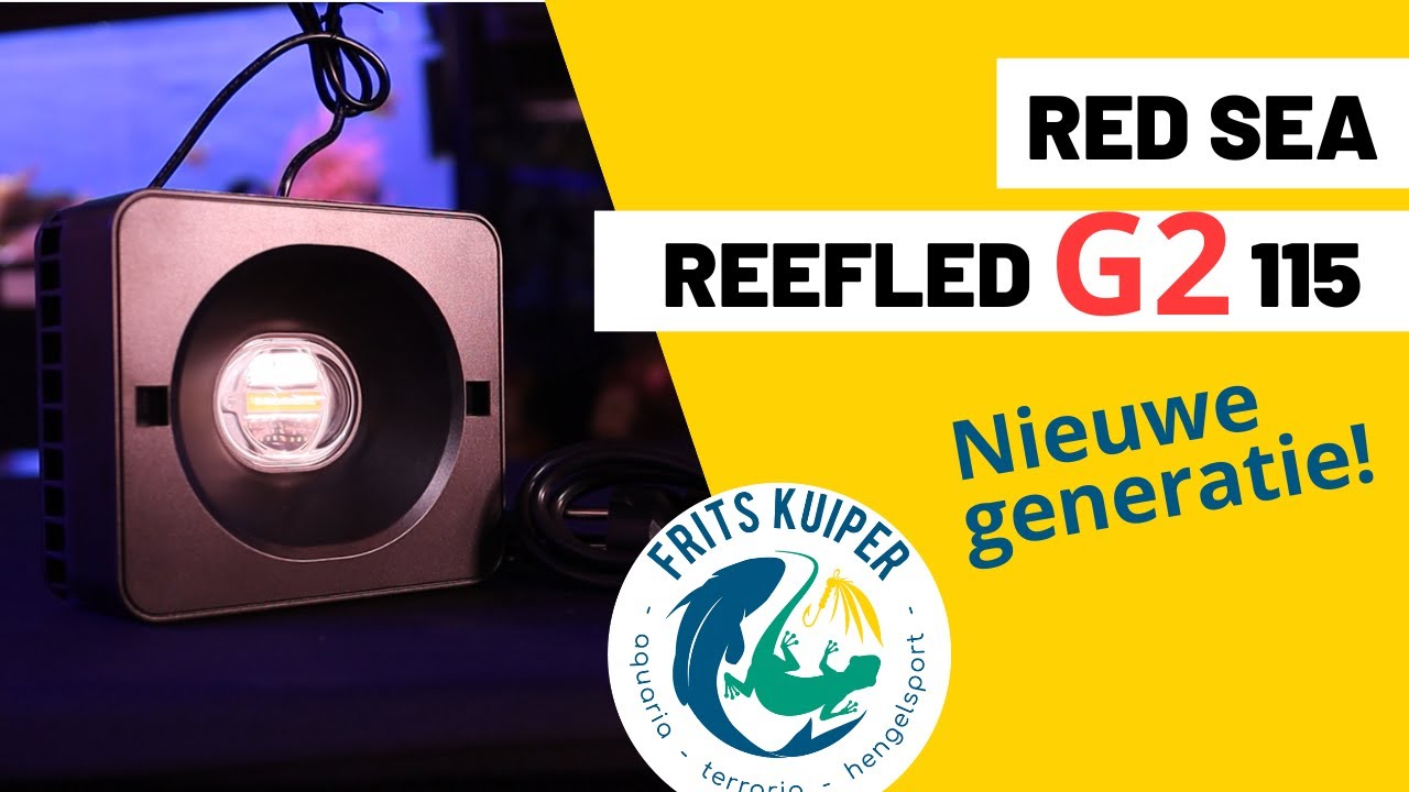 Red Sea ReefLED G2 115 Unboxing, Uitleg & Installatie met ReefBeat App | Frits Kuiper