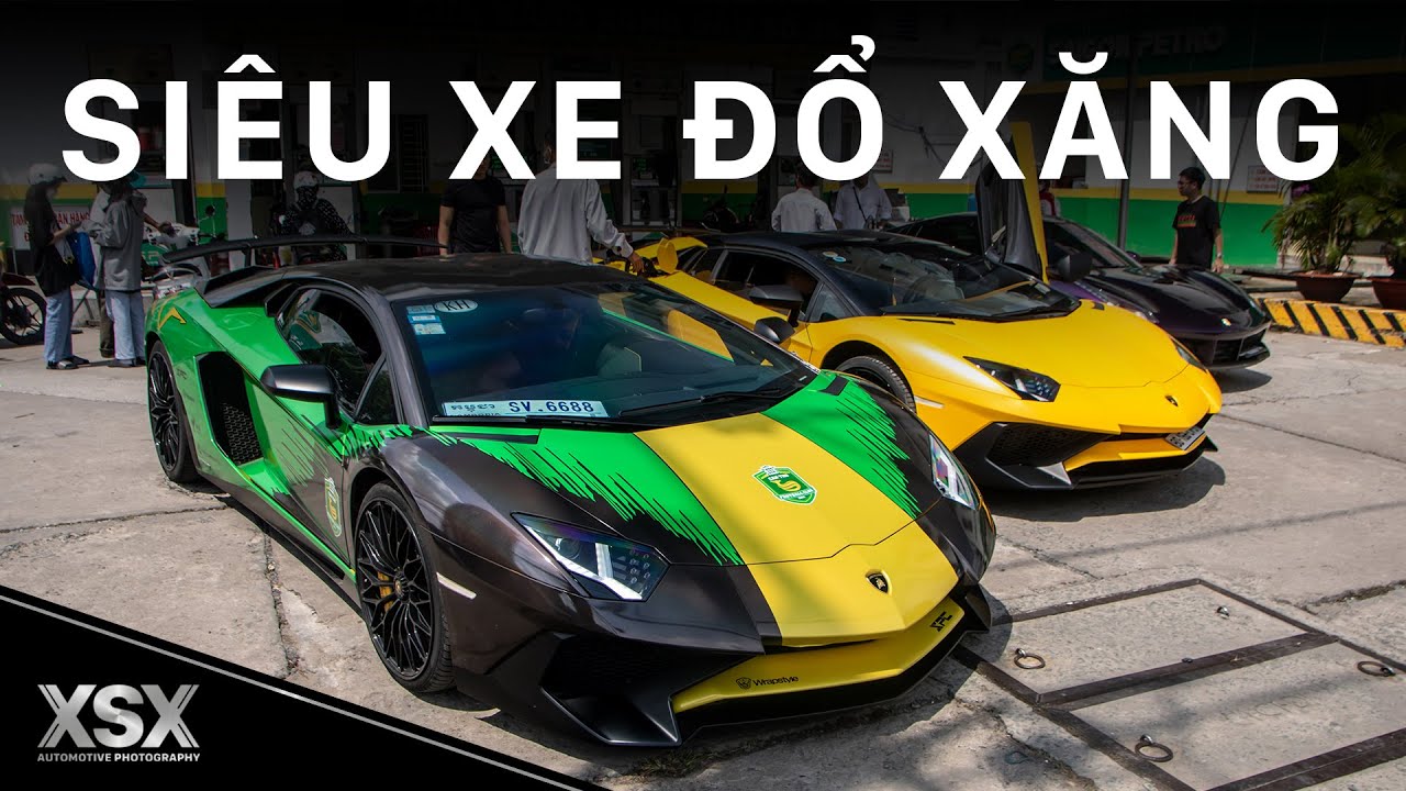 Bộ ba siêu xe hàng hiếm náo loạn cây xăng tại Cần Thơ cùng số tiền đổ xăng khá KHỦNG | XSX
