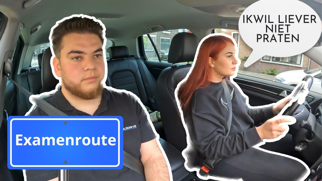 Ze wilt liever NIET PRATEN 🚫 tijdens haar PRAKTIJKEXAMEN😰🔉
