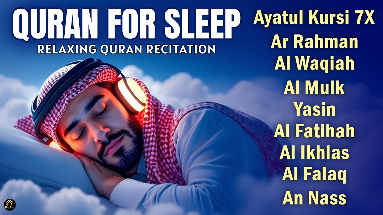 Quran recitation in a peaceful voice I Alfatiha, Yasin, AlWaqiah, Arrahman, -By Alaa Aqel