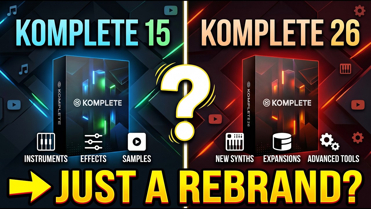Native Instruments KOMPLETE 26 &mdash; Worth the Upgrade or Just a Name Change?
