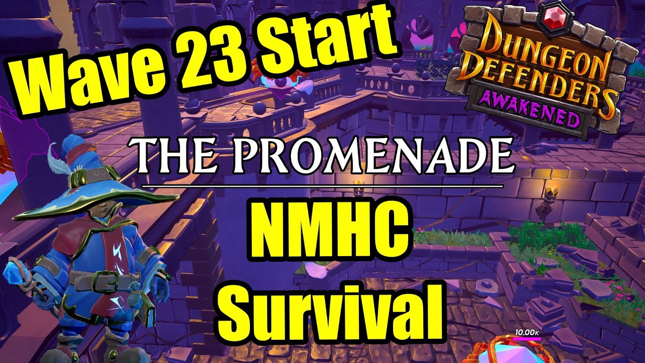 Promenade NMHC Survival | Low Stats | Builders Only - Dungeon Defenders Awakened