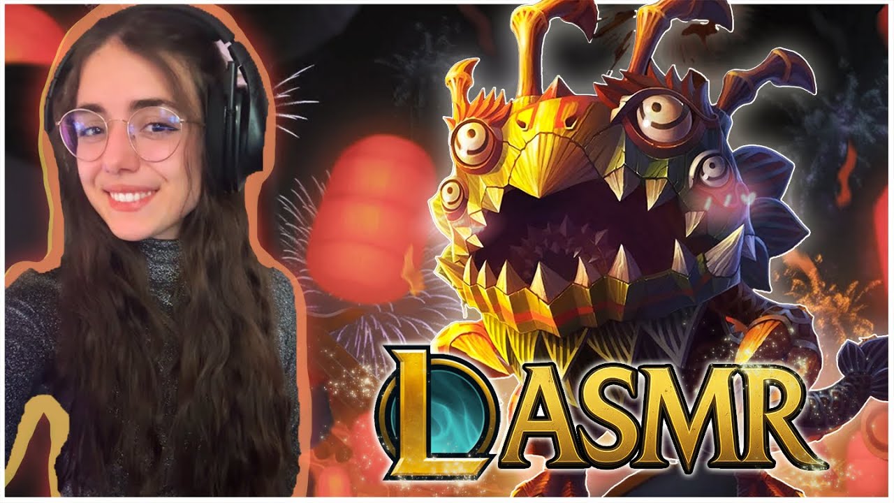 League of Legends ASMR Firecracker Kog'maw | tapping, whispering, mouse clicks ♡