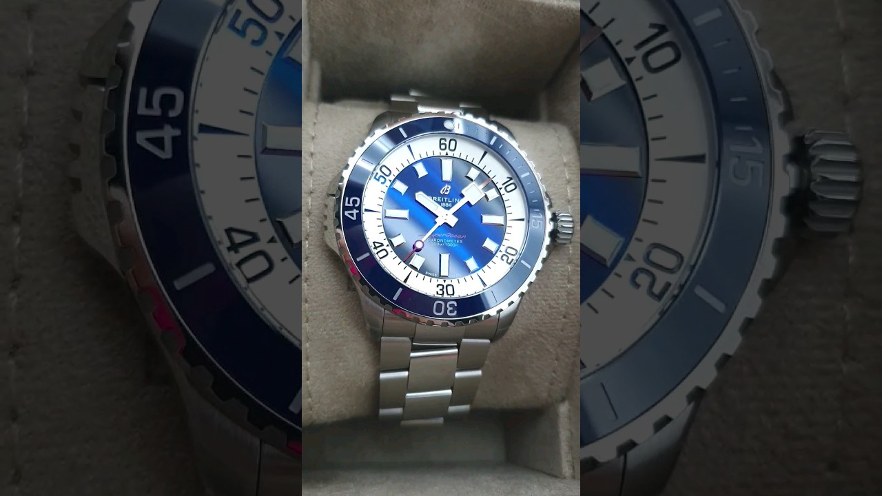 Breitling Superocean Automatic 46. Subscribe for full video. #breitling #luxury #watch