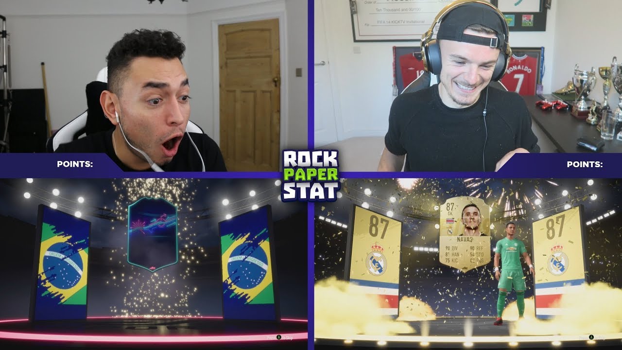 WE PACKED AN EPIC OTW 🔥 FIFA 19 ROCK PAPER STAT vs Rossi (FIFA 19 OTW PACKS)