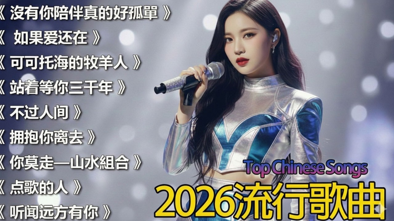 2026中国大陸流行歌曲 不能不听的50首💕💕華語流行串燒精選抒情歌 💕💕2026最新歌曲 2026好听的流行歌