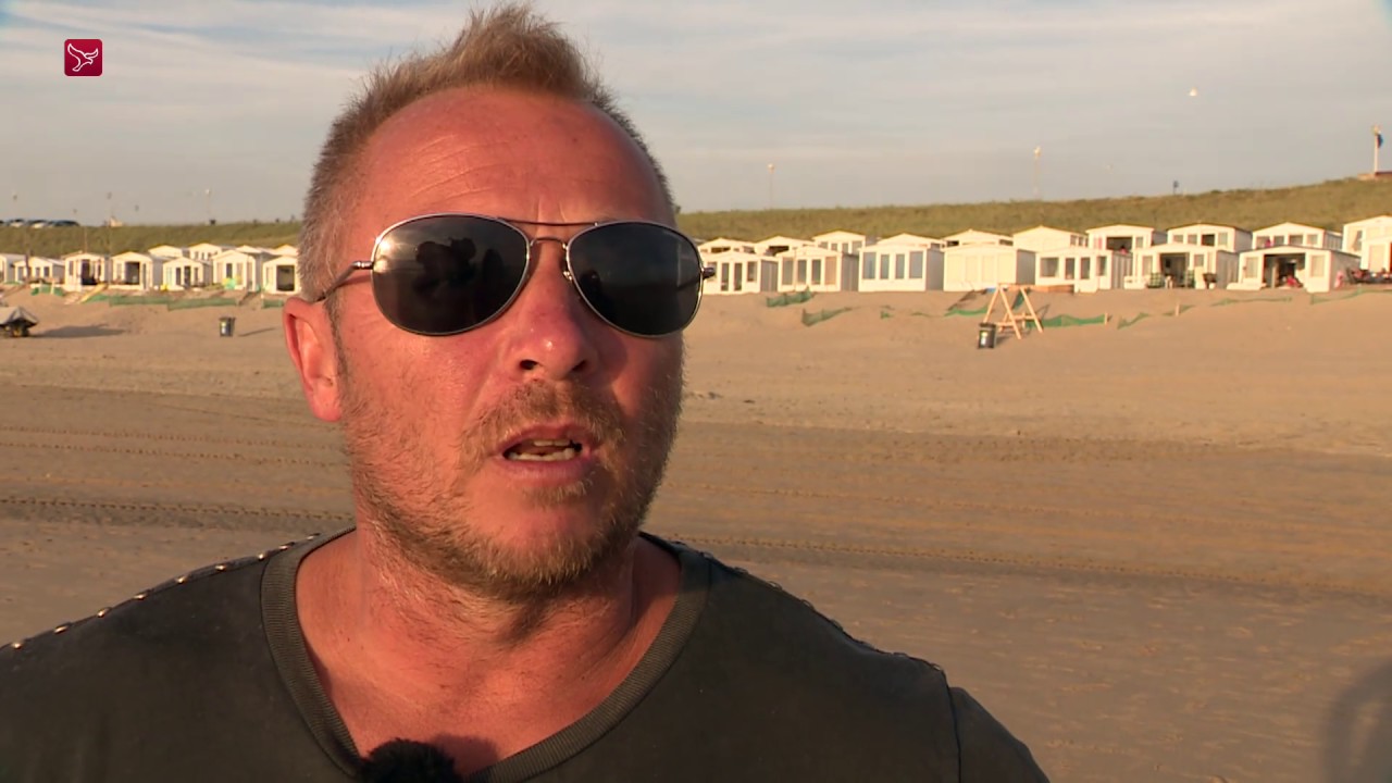 Bijzondere zandtekeningen op het strand