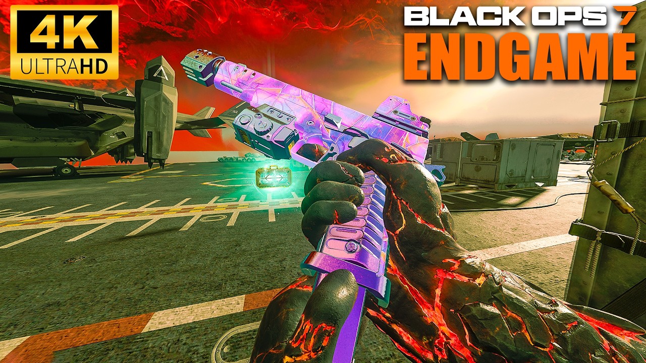 BO7 ENDGAME - NEW VIRUS INJECTION SOLO (GLITCH FRACTURE) 4K Gameplay (No Commentary)