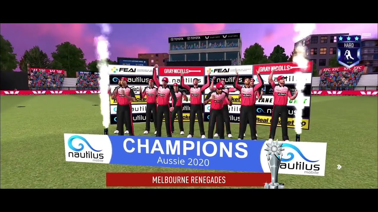 Melbourne Renegades VS Sydney Sixers The Big Bash Final Match 2026
