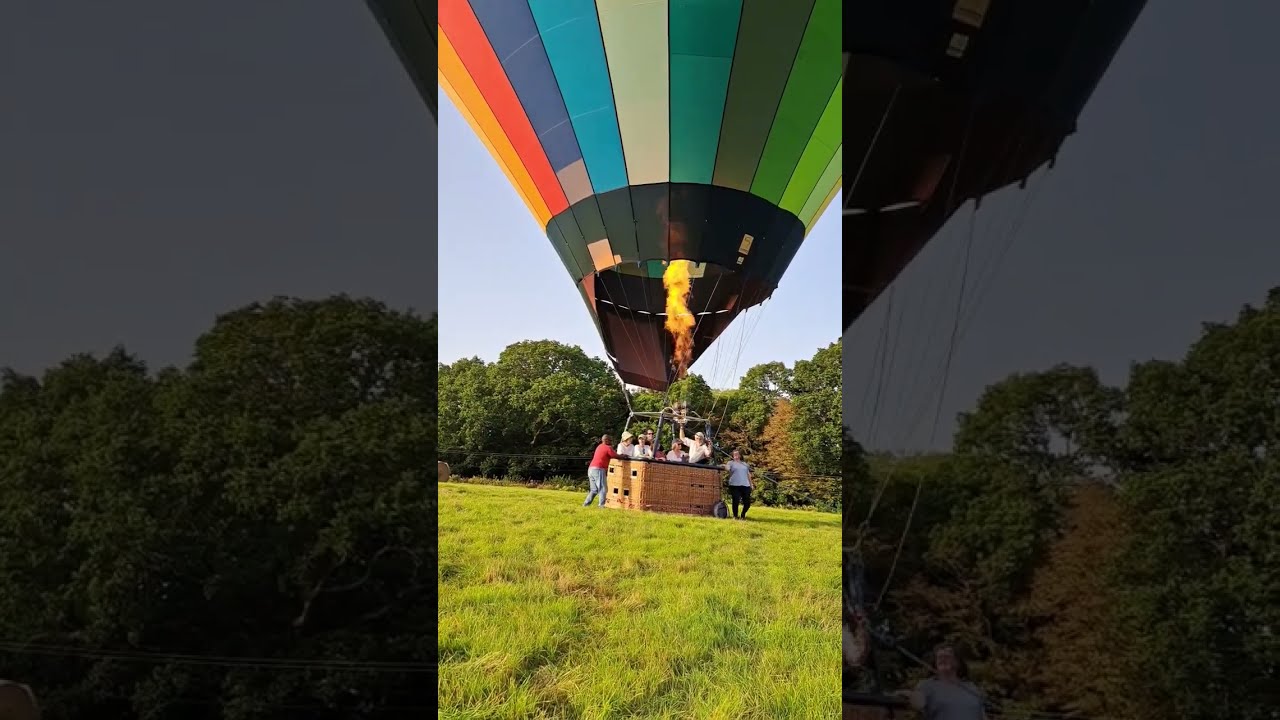 Hot Air Balloon Takeoff Kent UK