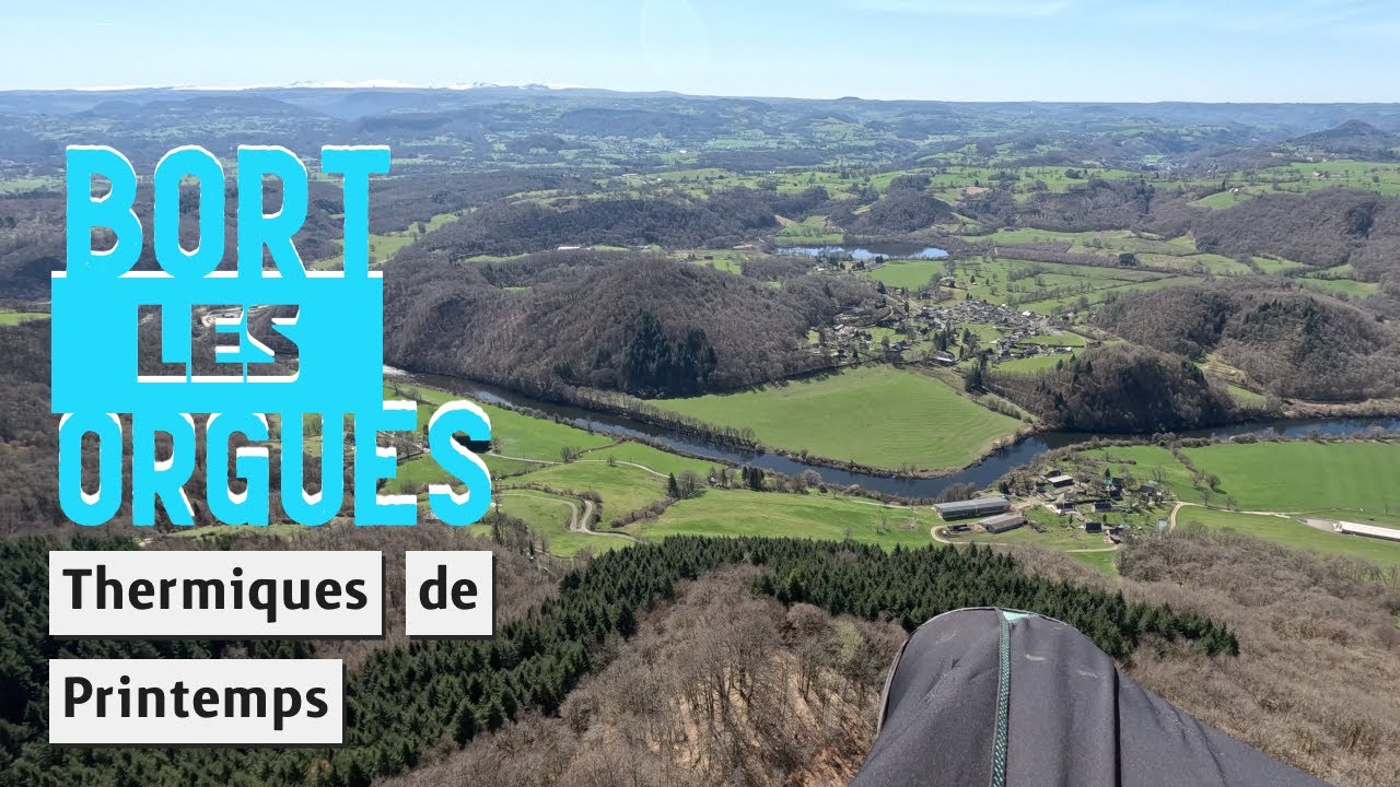 Conditions printanières à Bort-les-Orgues