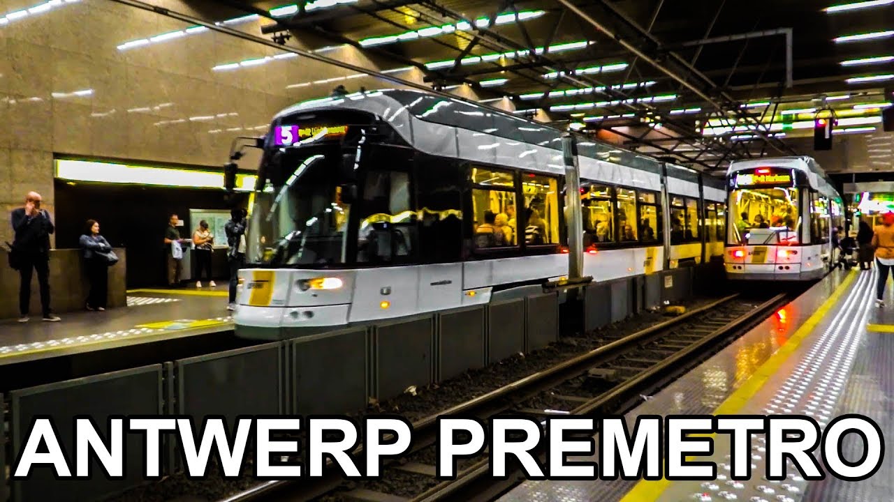🇧🇪 Antwerp Underground Light Rail - Antwerpen Premetro - Prémétro d'Anvers (2019)