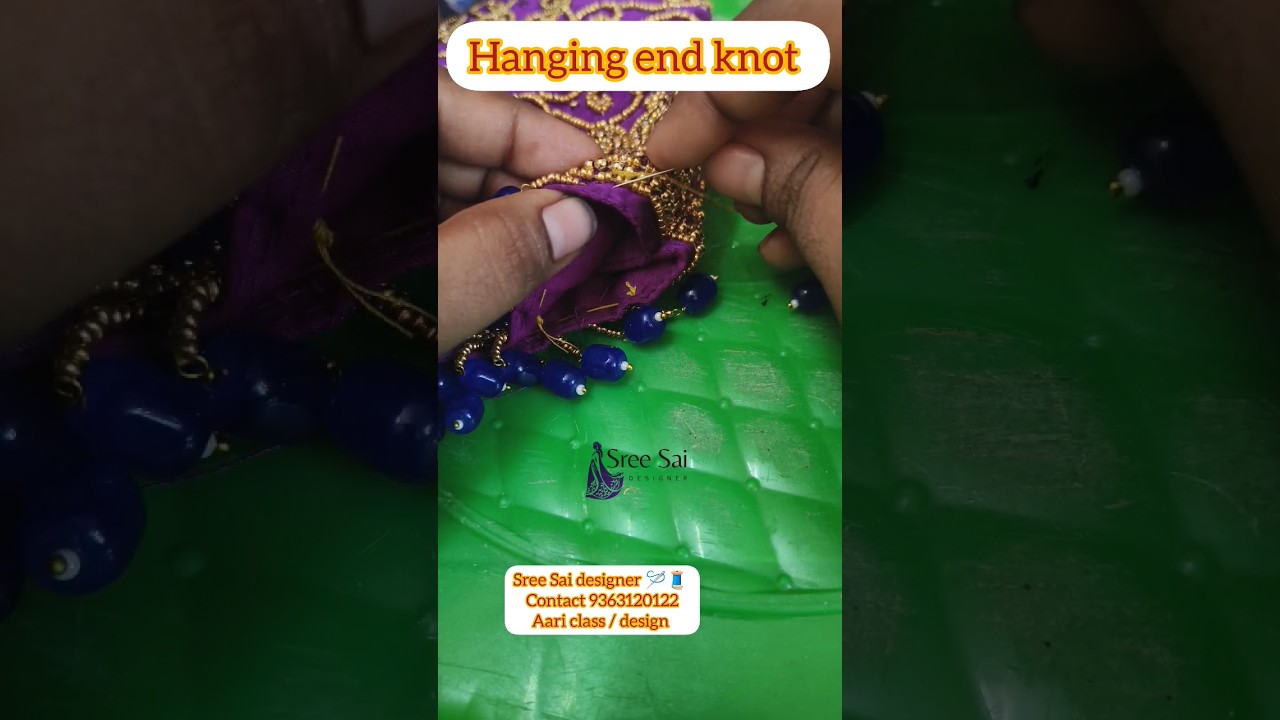 beginners tips 😁😁 hanging end knot 😁🪢
