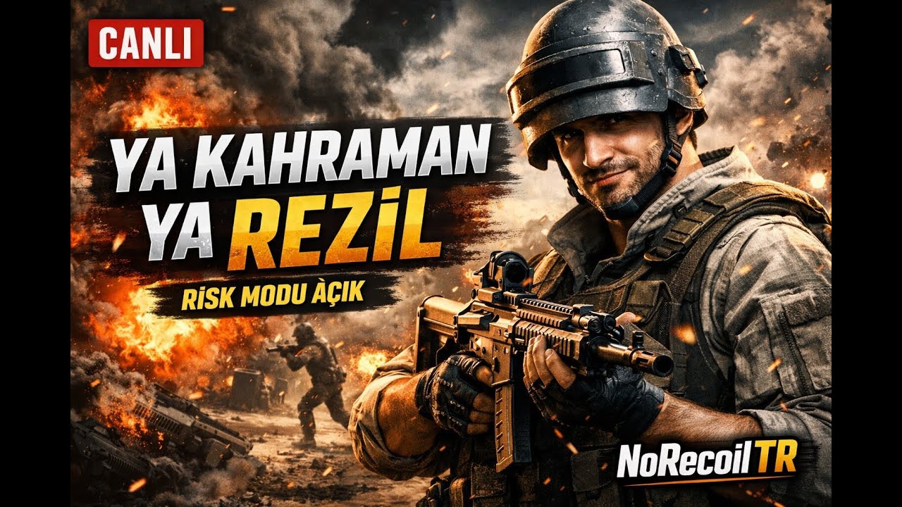 Ya Kahraman Olacağız Ya Rezil | Riskli PUBG Canlı