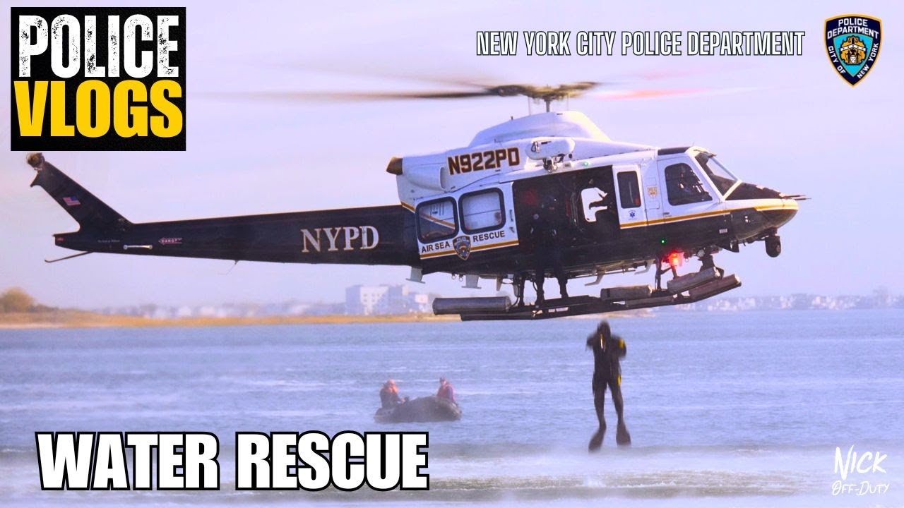 POLICE VLOGS- NYPD Aviation Unit and Scuba Dive Team
