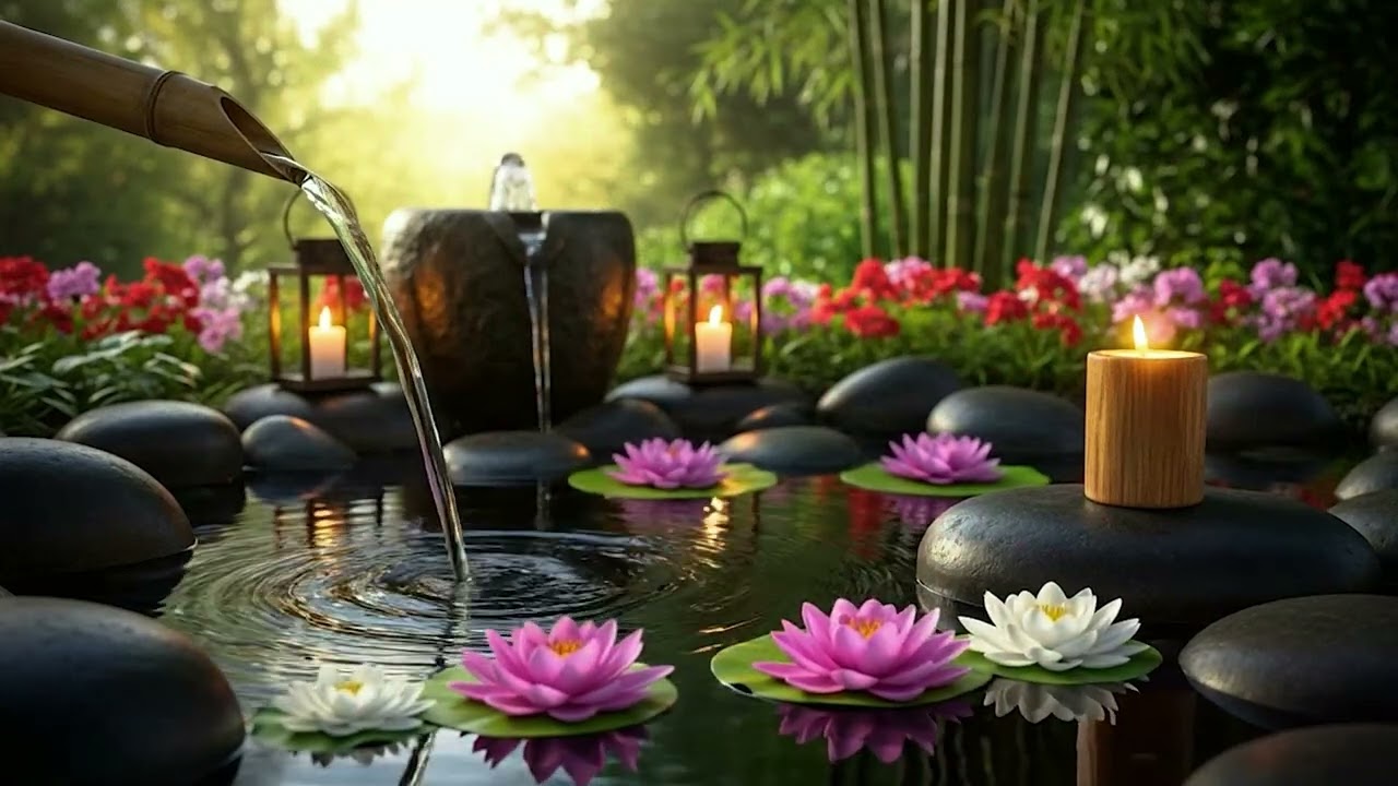 Healing Sleep Music - Water Sound, Calming Music, Deep Sleep, Relieve Stress, Anxiety and Depression