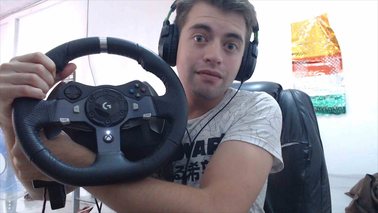 como configurar volante logitech g920