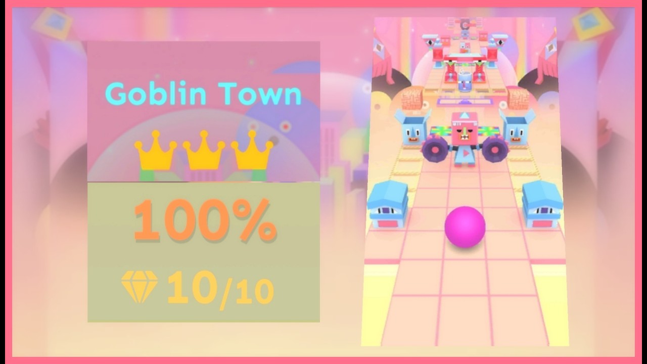 「Rolling Sky」Goblin Town「Bonus Level 38」| ★★★★