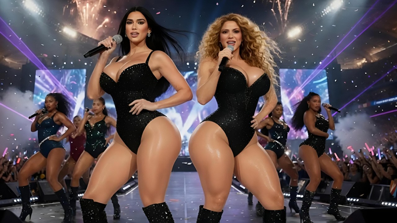 Shakira и Dua Lipa &mdash; Финальный танец | Испания против Аргентины | Гимн стадиона FIFA 2026 | Офици...