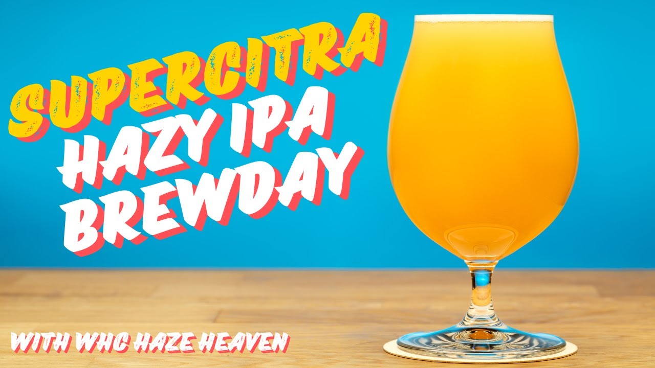 HOW TO BREW A HAZY IPA | BREWDAY | BREWZILLA GEN4 | HOME BREWING | WHC HAZE HEAVEN | KEGLAND | CITRA