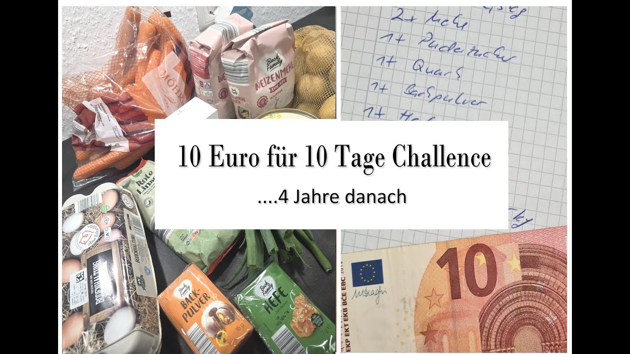 10 Tage für 10 Euro - Kann man damit überleben? - HEUTE  4 Jahr danach - Wie sind die Preise? #07