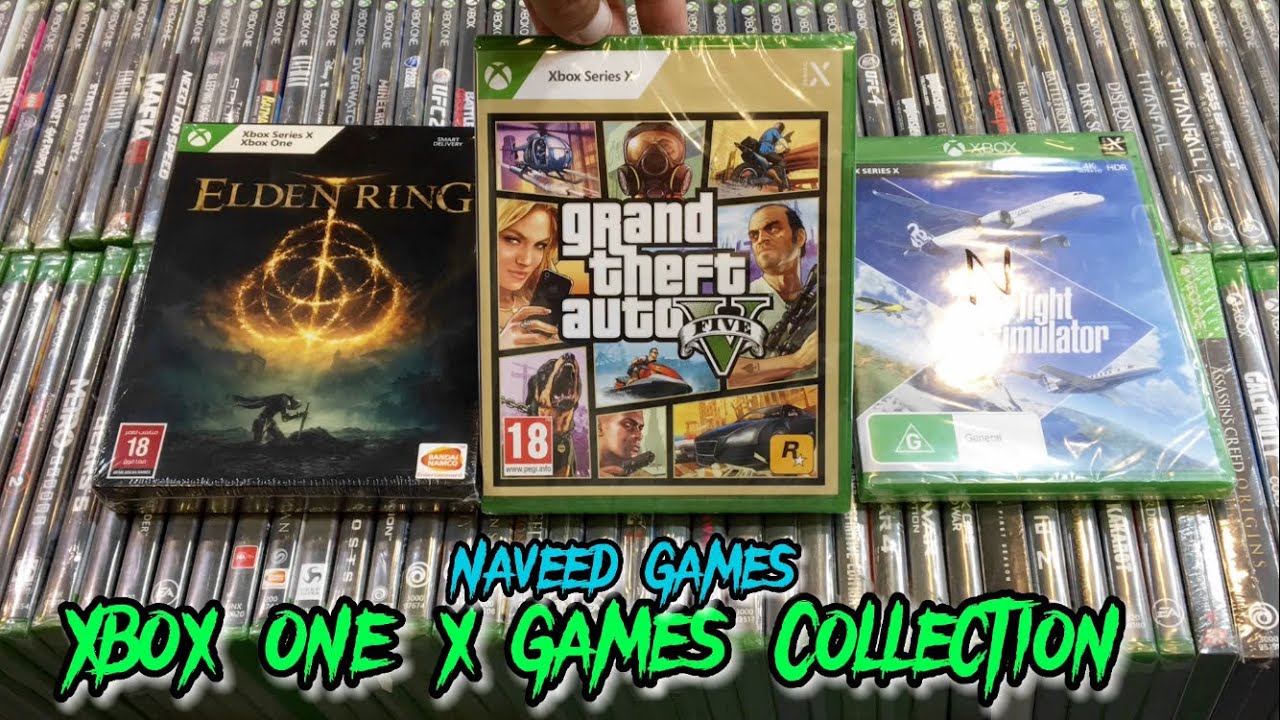 Xbox One Games Collection 2022 At Naveed Games