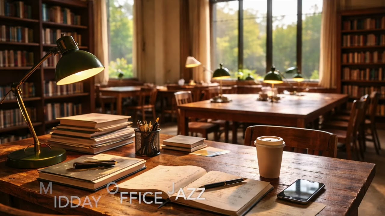 Deep Work Session – 3 Hour Work Jazz Collection / for Office, Study, Coding