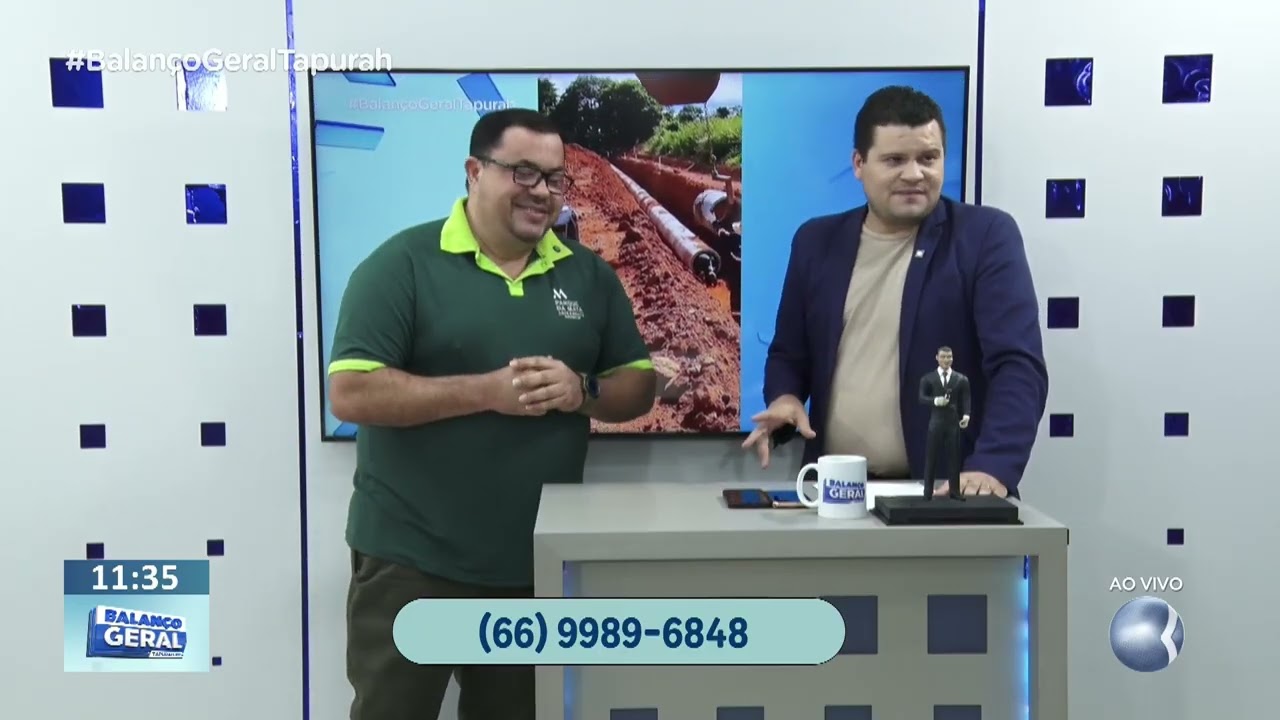 Participação especial do Parque da Mata no Balanço Geral Tapurah.
