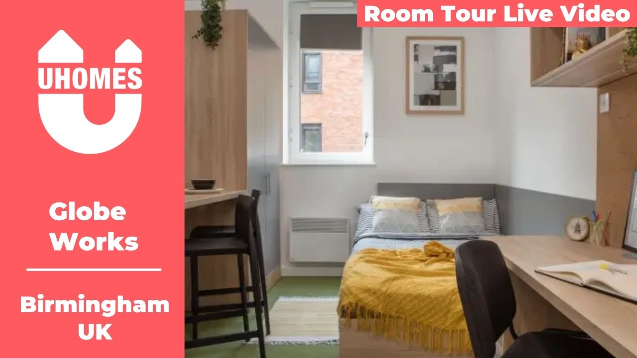 The Private Student Accommodation In Birmingham - Globe Works [Room Tour]