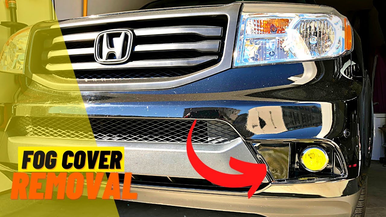 DIY: 2012-2015 Honda Pilot Fog Light Cover Removal & Lamin-X Tint😀