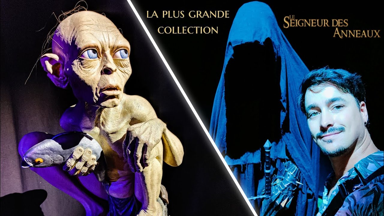Visite de la PLUS GRANDE COLLECTION DU SEIGNEUR DES ANNEAUX ( dans un lieu extraordinaire ! )
